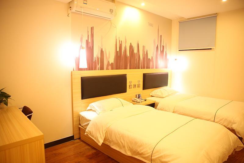 Thank Inn Chain Hotel Shandong Weifang Qingzhou Railway Station Gaoliu Esterno foto
