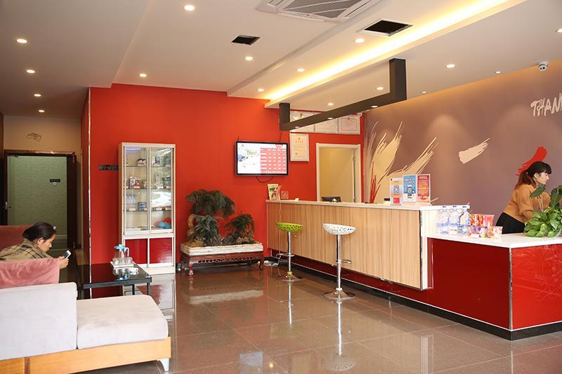Thank Inn Chain Hotel Shandong Weifang Qingzhou Railway Station Gaoliu Esterno foto