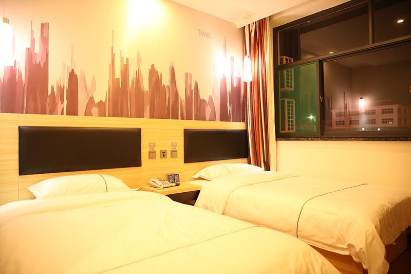 Thank Inn Chain Hotel Shandong Weifang Qingzhou Railway Station Gaoliu Esterno foto